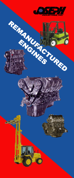Remanufactured Engines - Industrial Driveline, All Brands, Material Handling, Construction, Agricultural